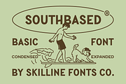 SFC Southbased, a Sans Serif Font by Skilline Supply Co. (Thumbnail 1 of 5)