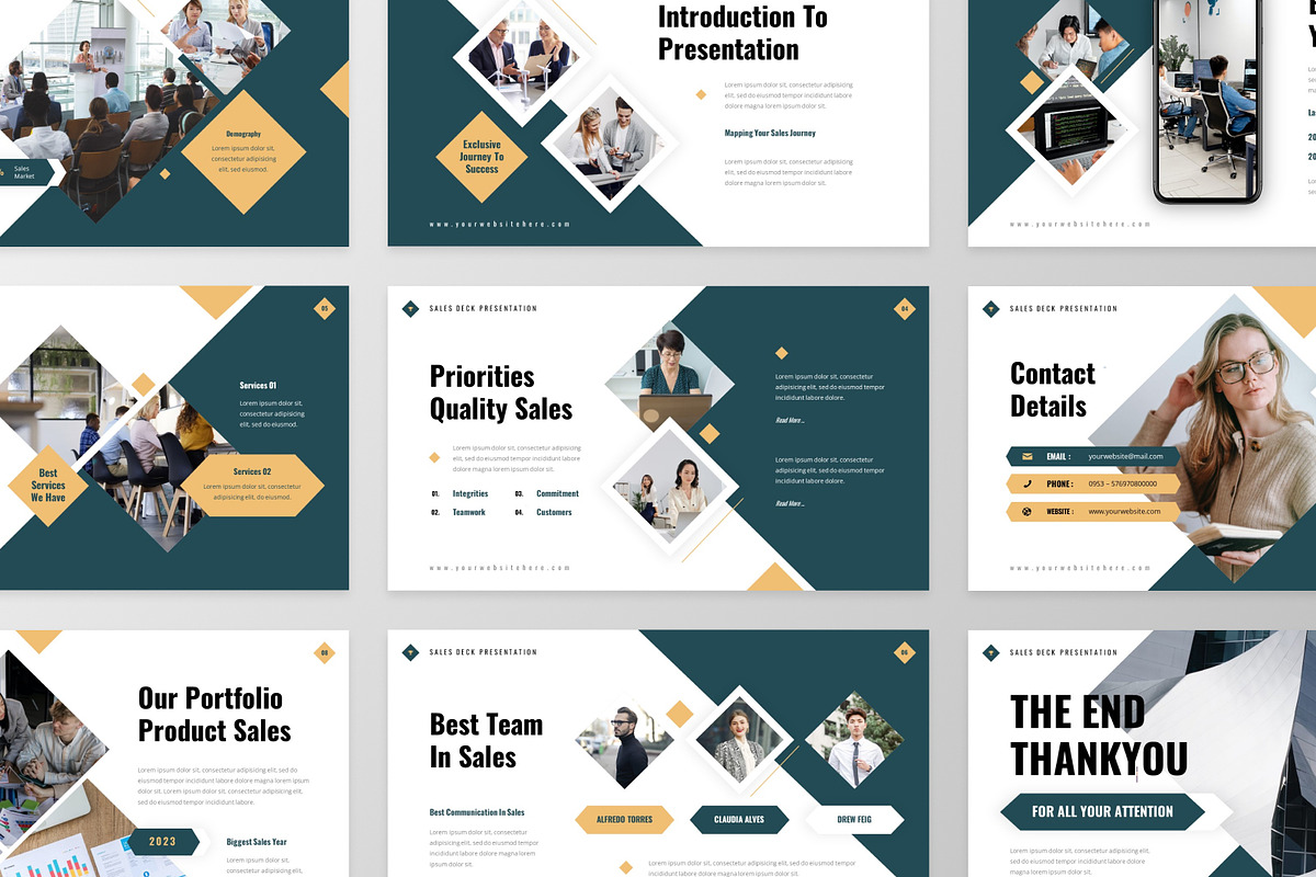 Salesdeck Presentation Keynote, a Presentation Template by MtvtdArt (Photo 6 of 6)