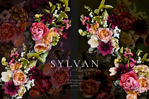 Sylvan Floral Clip Art Collection