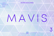 MAVIS SANS - FUTURISTIC TYPEFACE, a Sans Serif Font by CCS Type (Thumbnail 20 of 20)