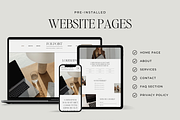 Wix Website Template for Services, a Wix Template by Ton Rêve Design Studio (Thumbnail 2 of 6)