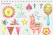 Cinco de Mayo Fiesta Clipart, an Illustration by Depiano (Thumbnail 5 of 12)