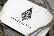 Astronaut Skull Space Logo Template, a Branding & Logo Template by vectorwithin (Thumbnail 4 of 4)