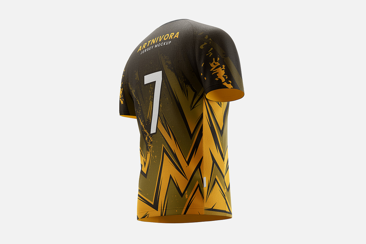 Soccer Jersey Mockup Set, a Shirt Mockup by Artnivora.Std (Photo 6 of 9)