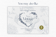 Modern Floral Toile de Jouy Patterns, a Pattern Graphic by AnnArt (Thumbnail 12 of 13)