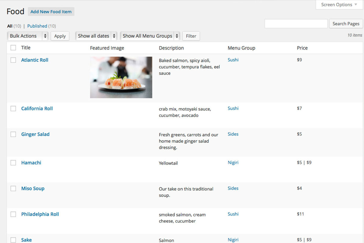 Umami - Restaurant WordPress Theme, a WordPress Template by Organized Themes (Photo 4 of 5)