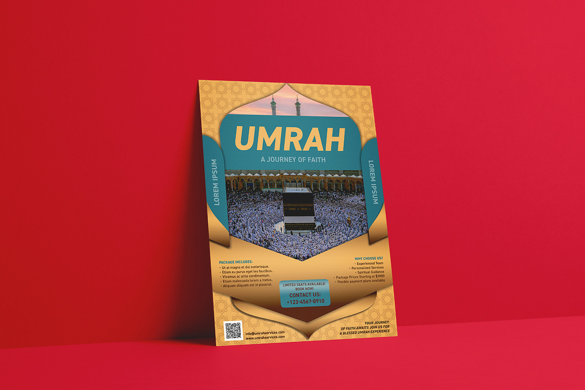 Umrah Flyer Template, a Flyer Template by mesuka (Photo 2 of 2)