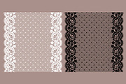 Set of 15 vector lace cliparts, a Pattern Graphic by Ajuga (Thumbnail 6 of 7)