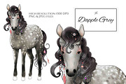 The Love Horse Set, an Illustration by Jen Digital Art (Thumbnail 3 of 10)