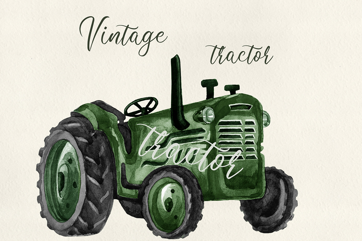 Farming 2, a Decorative Illustration by Art Watercolor Stories (Photo 2 of 6)