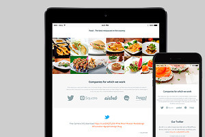 Food Restaurant Bar WordPress Theme