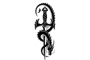 Dragon Sword Bundle, an Illustration by Designs_River (Thumbnail 3 of 31)