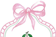 Cherry Gift Bag and Card Set - Pink, an Illustration by Celine Gift Studio (Thumbnail 2 of 3)