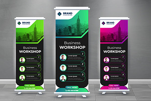 Business Roll Up Design Template., a Poster Template by Graphicbonny