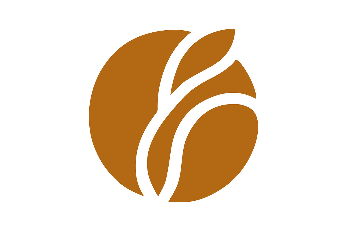 Coffee Bean Logo, a Branding & Logo Template by Rhealea_Design