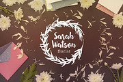 Botanical wreaths and brushes set, an Illustration by Floralis (Thumbnail 4 of 4)