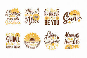 Sunflower SVG Bundle