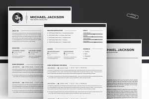 Clean CV Template