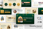 Ramadhan Journal - Keynote Template, a Presentation Template by Iqsiart Studio (Thumbnail 1 of 3)