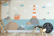 KIDS WALL & FRAMES Mockup Bundle - 4, a Product Mockup by Yuri-U (Thumbnail 27 of 38)
