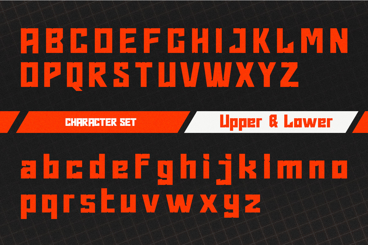 Norezo - A Futuristic Display Font, a Sans Serif Font by Afkari Studio (Photo 7 of 9)