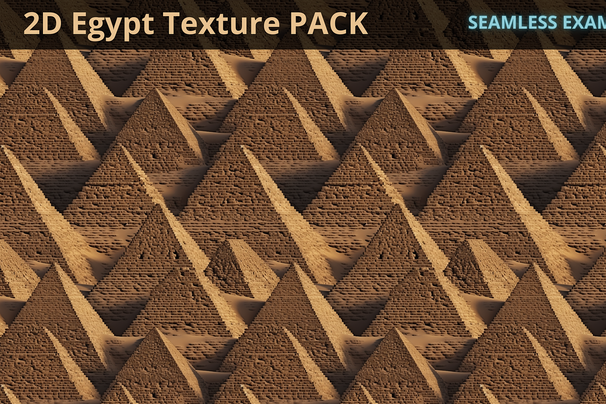 Egyptian texture: Seamless & Tileabl, a Texture Graphic by TwoBitsCompany (Photo 7 of 8)