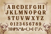 Cowboy Western, a Slab Serif Font by JASAKIB (Thumbnail 2 of 6)