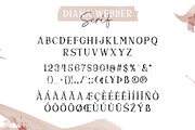 Diana Webber - SVG Font Duo, a Font by Letterhend Studio (Thumbnail 12 of 13)