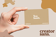 Creator Sans - Bold Display Font, a Slab Serif Font by Layerform (Thumbnail 4 of 5)