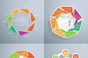 Set of infographics, a Graphic by Mechik (Thumbnail 6 of 19)