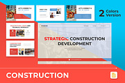 Construction Google Slides, a Presentation Template by Antstheme (Thumbnail 1 of 4)