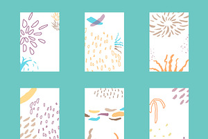 18 scandinavian patterns+6 cards