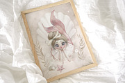 Watercolor Graphics & patterns, a Wallpaper Graphic by TanyaSchuka (Thumbnail 11 of 16)