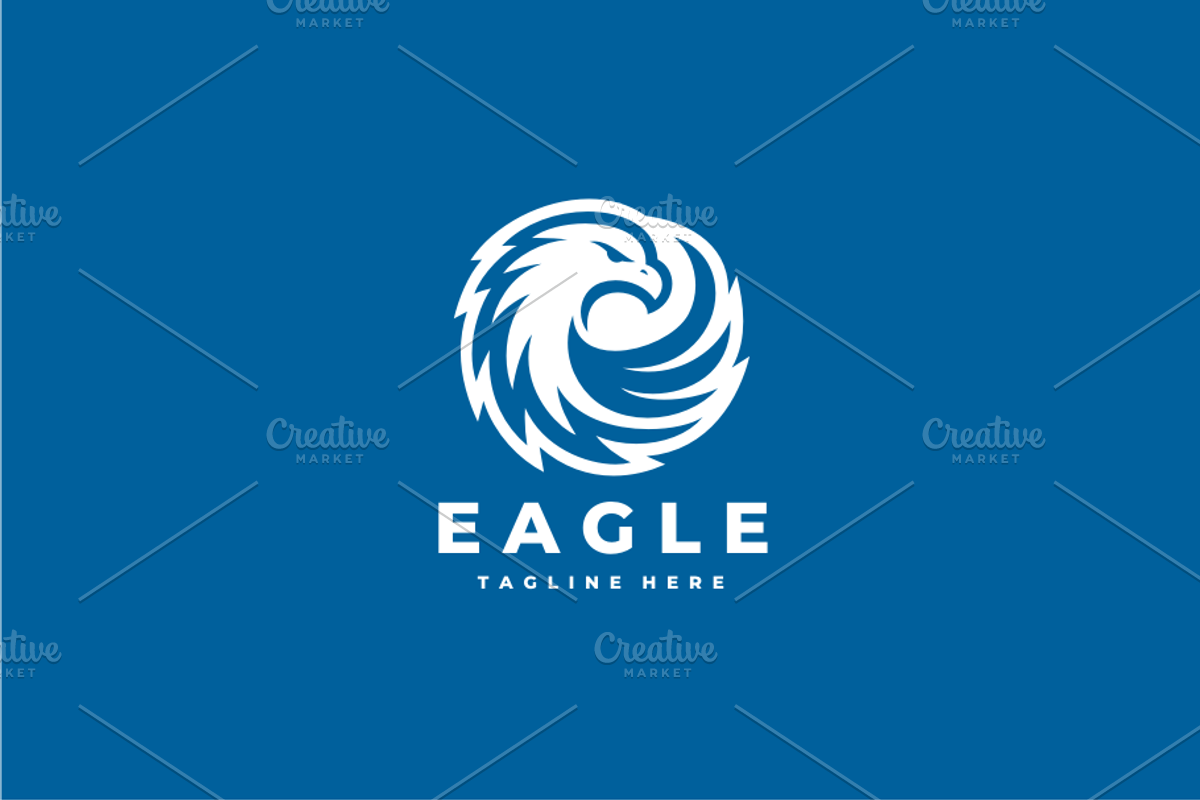 Eagle Logo Template, a Branding & Logo Template by yopie (Photo 2 of 3)