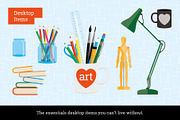 Art Supply Illustration Pack, a Work Illustration by Wingsart Studio (Thumbnail 6 of 12)