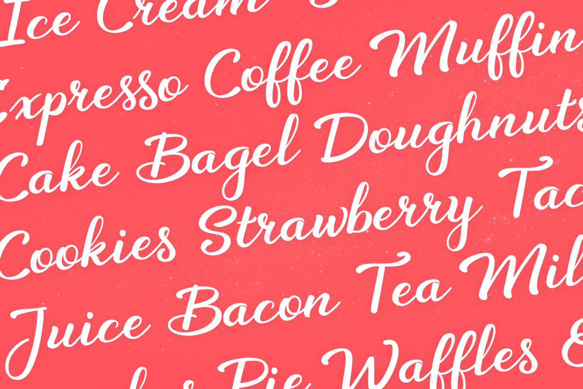 Daylight Moon - Fresh Script Font preview 3