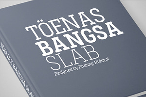 Toenas Bangsa Font Family