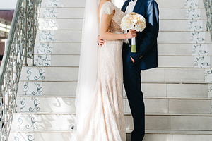 first meeting of the bride and groom