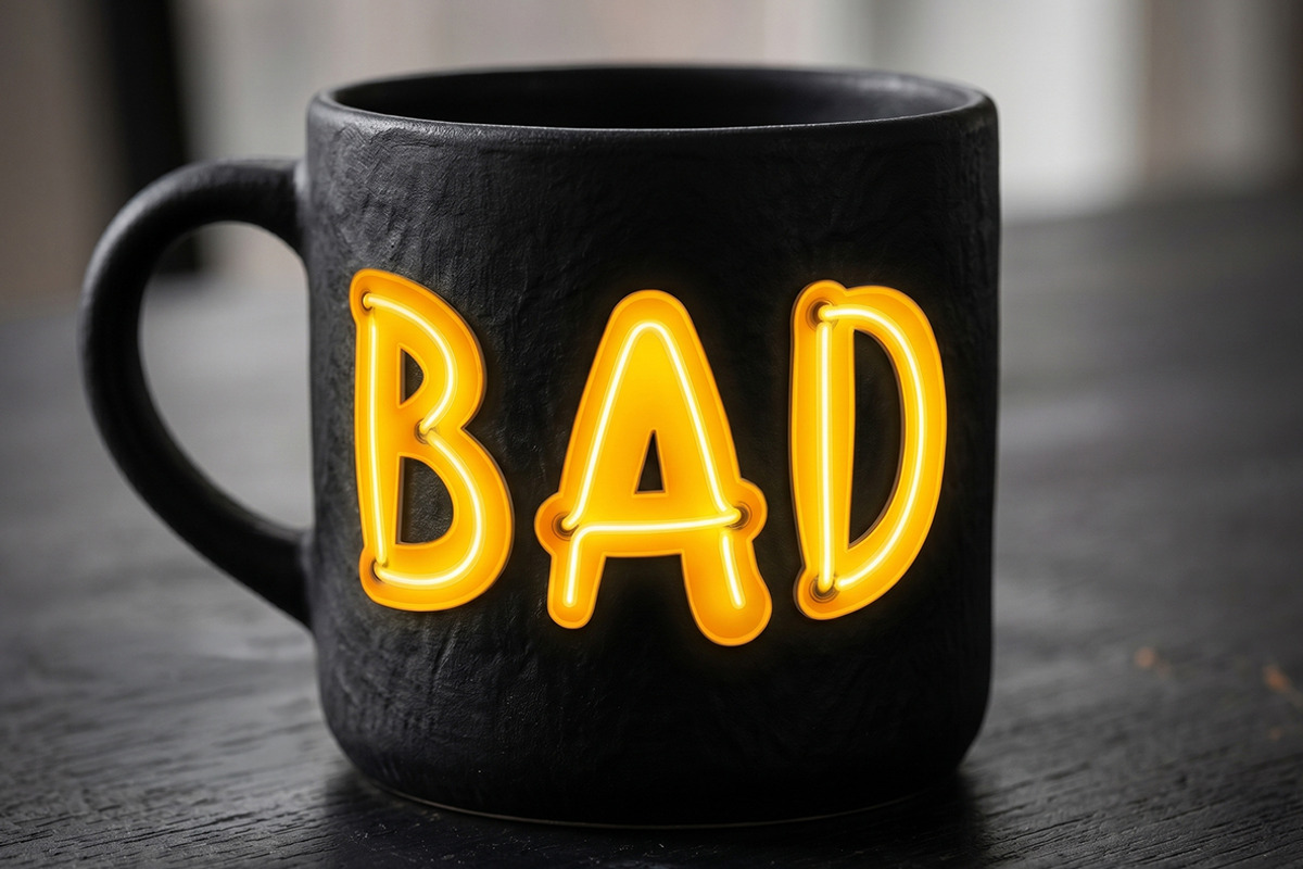 Yellow Neon Font, a Handwritten Font by Handmadefont (Photo 13 of 19)