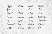 Abigail, a Script Font by Hustletter (Thumbnail 10 of 13)