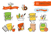Back to School | Hand Drawn Set, an Education Illustration by Lena Kedrova (Thumbnail 3 of 14)