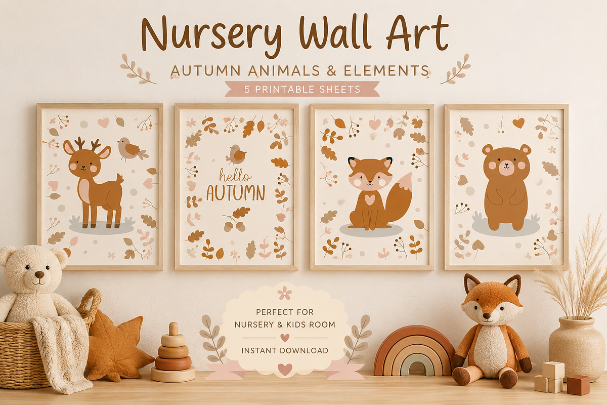 Cozy Fall Clipart Bundle, a Seasonal Illustration by Anna Studio (Photo 3 of 13)