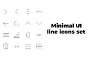 Minimal UI line icons set navigation, a Technology Illustration by Unique Design Team (Thumbnail 1 of 3)