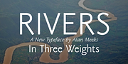 Rivers Sans, a Sans Serif Font by Alan Meeks Collection (Thumbnail 1 of 6)