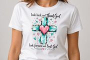 Christian Cross Sublimation Design, a Seasonal Illustration by DreamCafeArt (Thumbnail 4 of 5)
