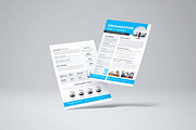 Nonprofit Organization Fact Sheet, a Flyer Template by design_hut (Thumbnail 4 of 4)