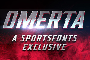 Sportsfont Omerta