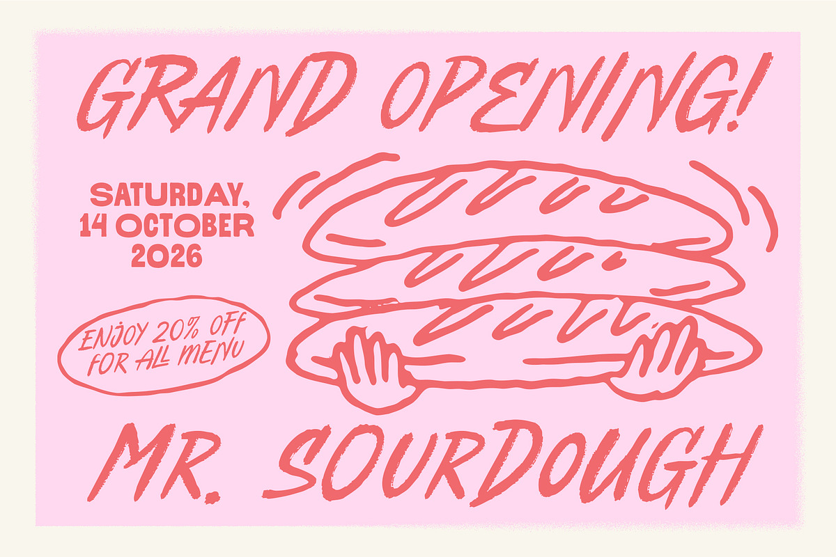 Doodles Carnival - Handwritten Font, a Handwritten Font by The Native Saint Club (Photo 12 of 14)