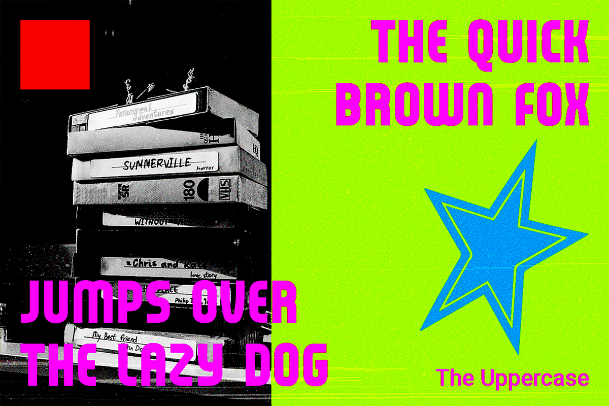 Wasmore - Retro Pop Fonts, a Sans Serif Font by Konstantine Studio (Photo 2 of 4)