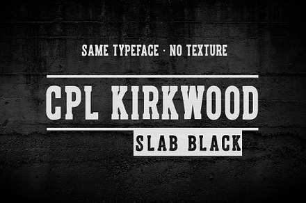 CPL KIRKWOOD SLAB, a Slab Serif Font by Kimmy Design